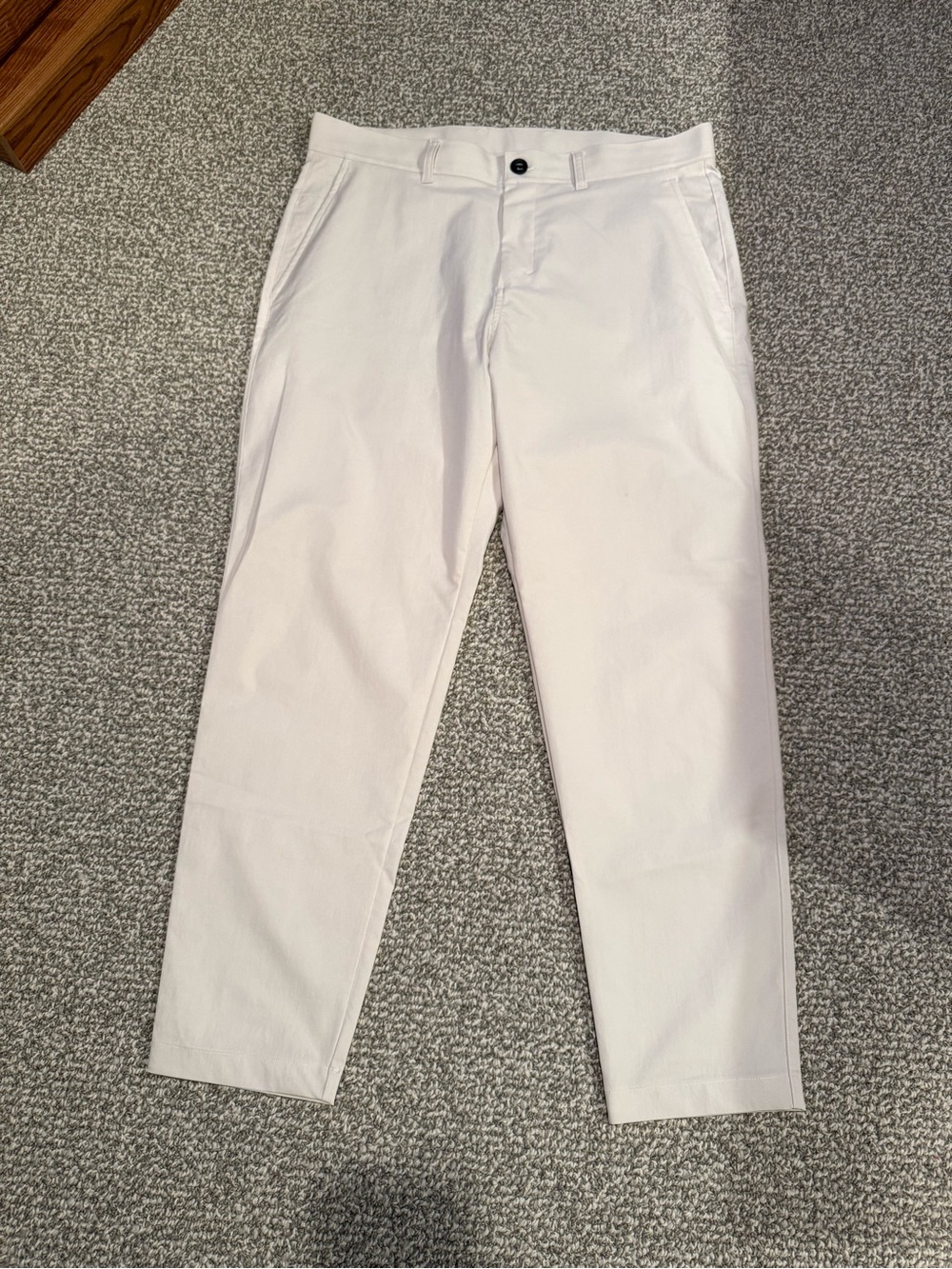 Lululemon Bone White Mens Straight Pants